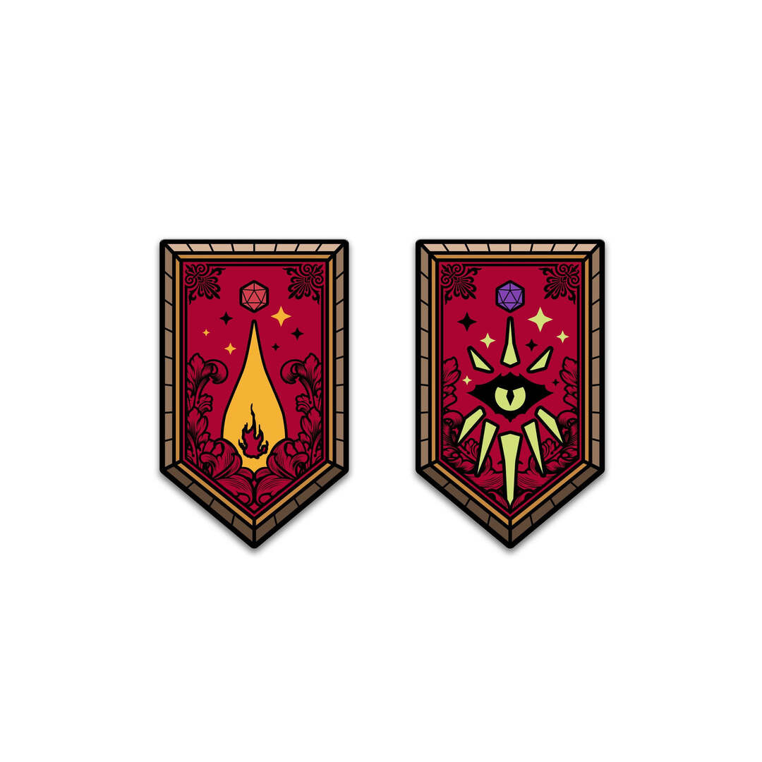 Class Based Dungeons & Dragons (Limited Edition) Augmented Reality Pinfinity Pin Set (8)