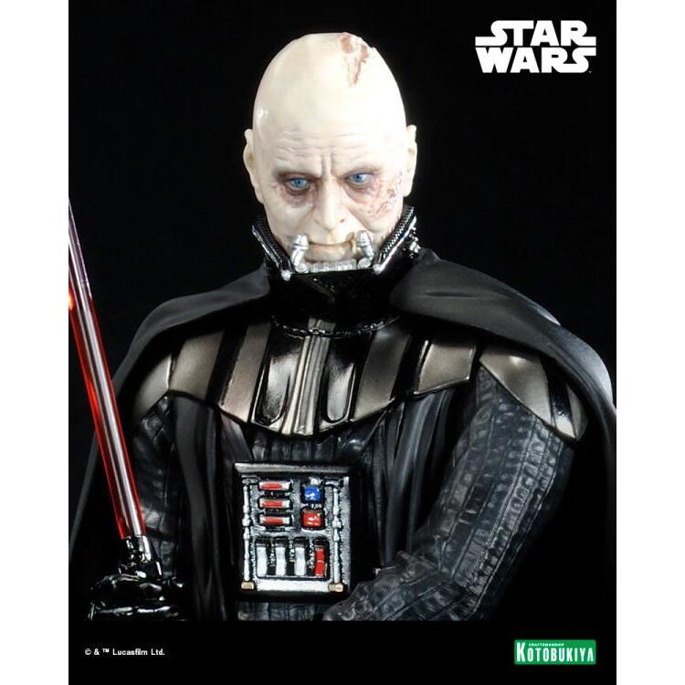 Darth Vader Star Wars Return of the Jedi (Return of Anakin Skywalker) 110 Scale ArtFX+ Figure (9)