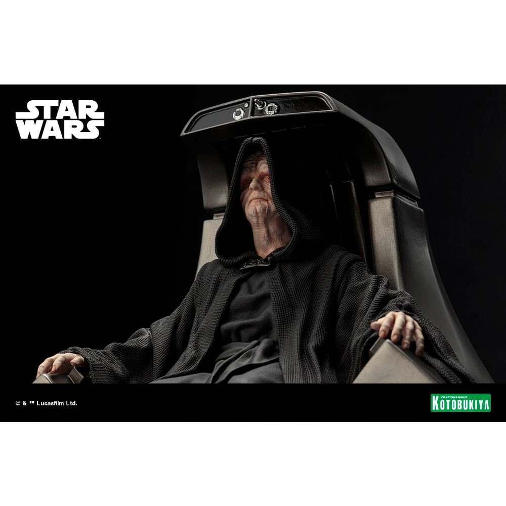 Emperor Palpatine Star Wars Return of the Jedi 110 Scale ArtFX+ Figure (4)