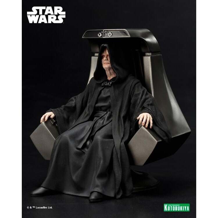 Emperor Palpatine Star Wars Return of the Jedi 110 Scale ArtFX+ Figure (5)