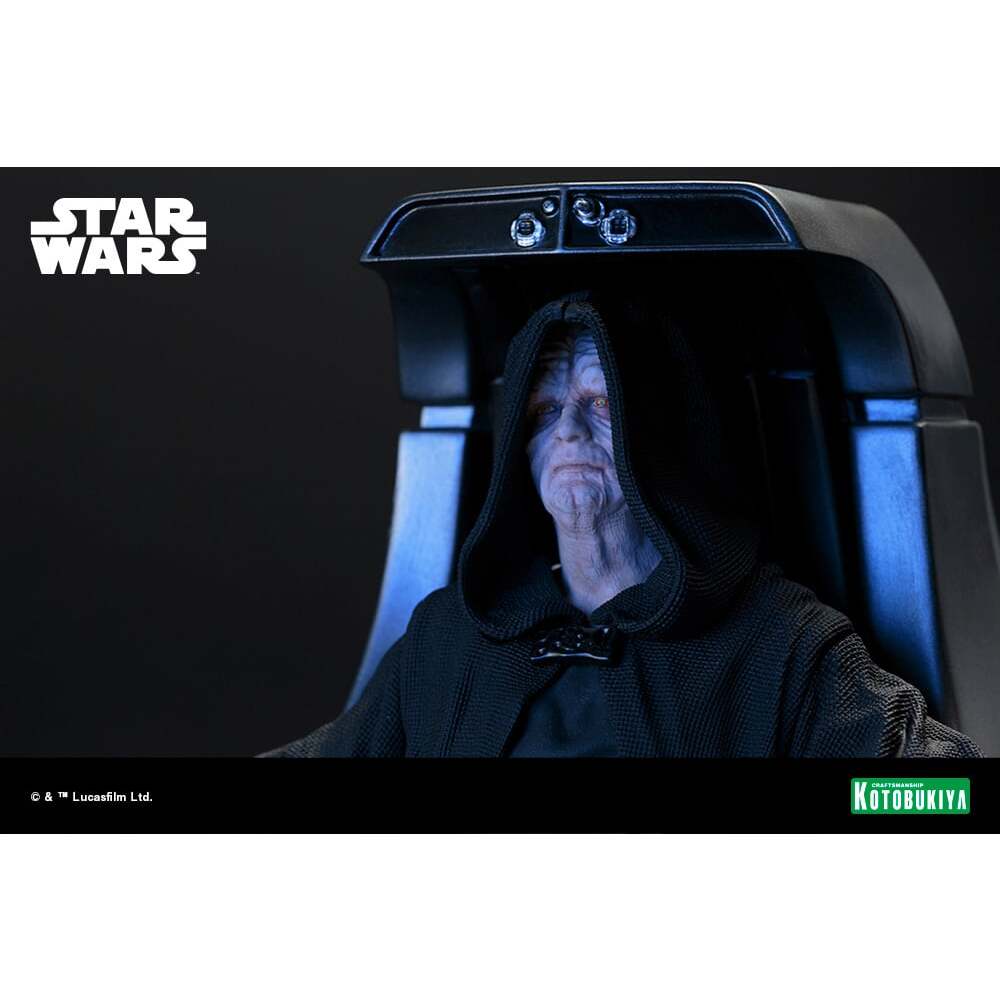 Emperor Palpatine Star Wars Return of the Jedi 110 Scale ArtFX+ Figure (8)