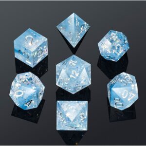 Frozen Sharp Edge 7-Piece Dice Set