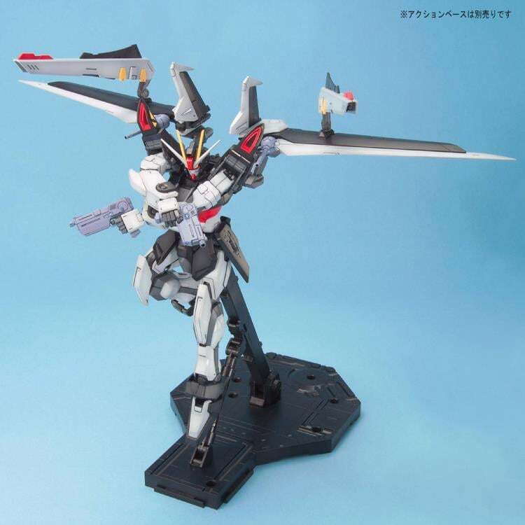 GAT-X105E Strike Noir Gundam Mobile Suit Gundam Seed Stargazer MG 1100 Scale Model Kit (5)