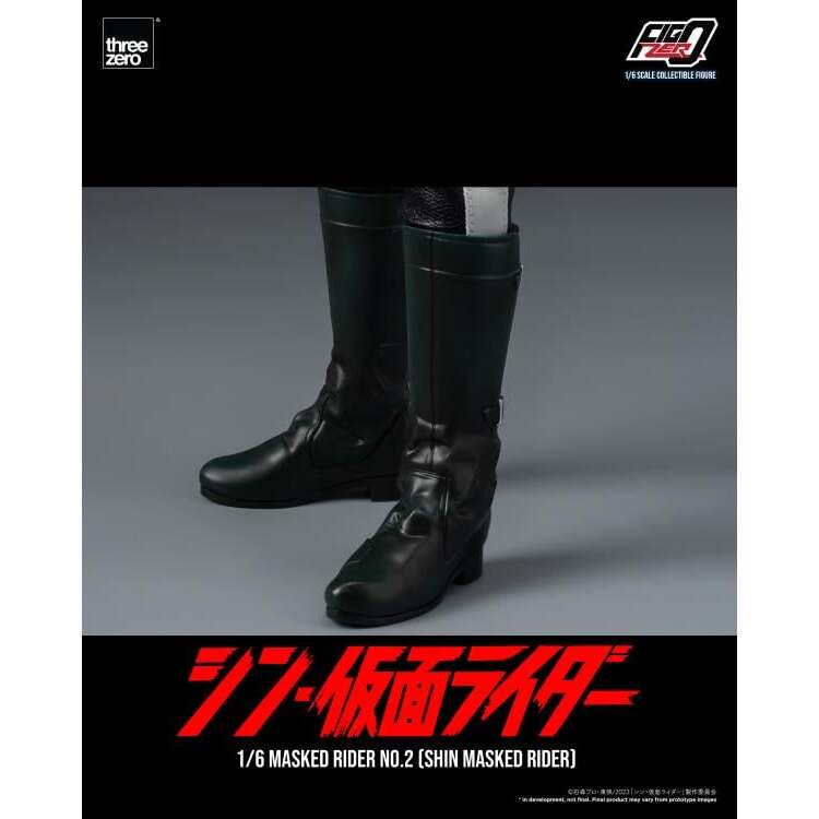 Masked Rider No. 2 Shin Kamen Rider 16 Scale FigZero Figure (10)
