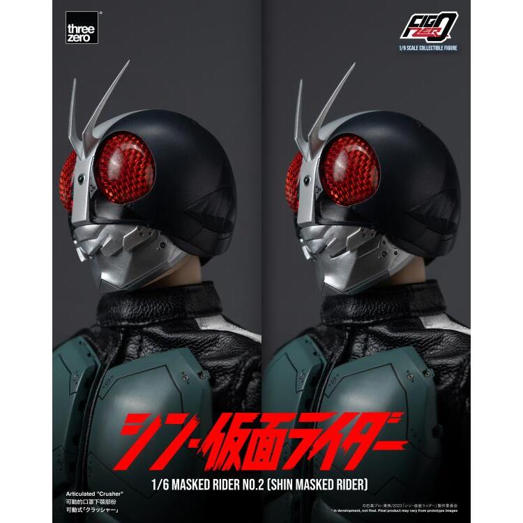 Masked Rider No. 2 Shin Kamen Rider 16 Scale FigZero Figure (11)