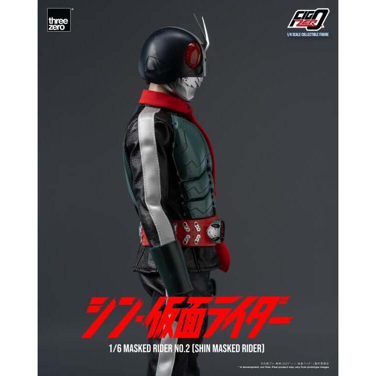 Masked Rider No. 2 Shin Kamen Rider 16 Scale FigZero Figure (15)