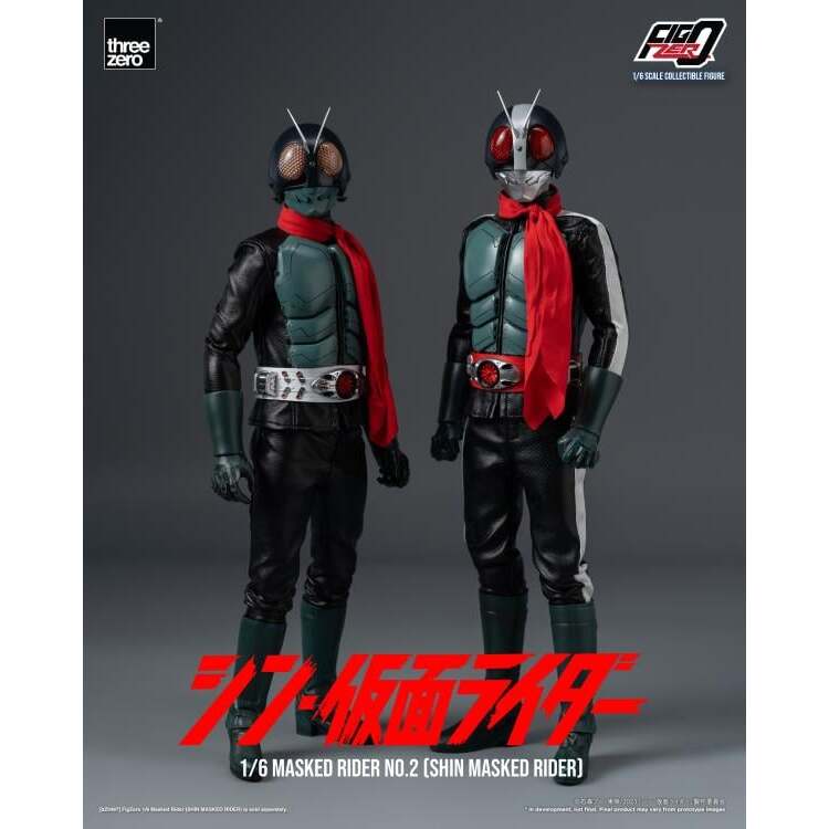 Masked Rider No. 2 Shin Kamen Rider 16 Scale FigZero Figure (20)