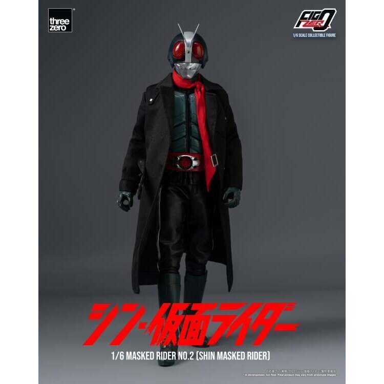 Masked Rider No. 2 Shin Kamen Rider 16 Scale FigZero Figure (27)