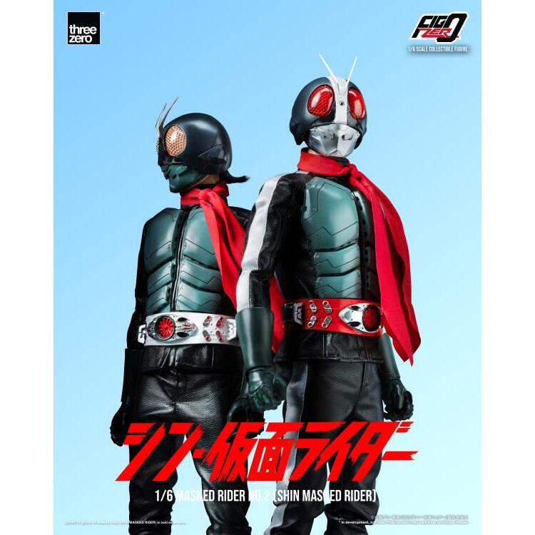 Masked Rider No. 2 Shin Kamen Rider 16 Scale FigZero Figure (28)