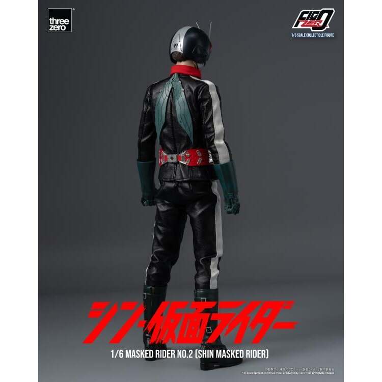 Masked Rider No. 2 Shin Kamen Rider 16 Scale FigZero Figure (6)