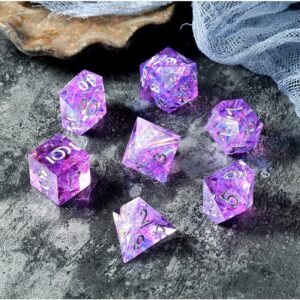 Nebula Sharp Edge 7-Piece Dice Set