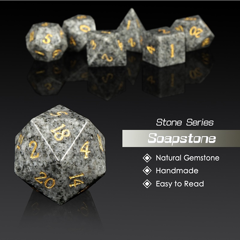Soapstone Gemstone 7-Piece Set (1)