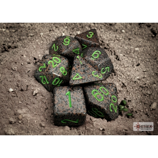 Speckled Earth 7-Piece Dice Set (2)