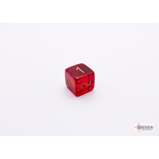 Translucent Crimson 8-Piece Dice Set (4)