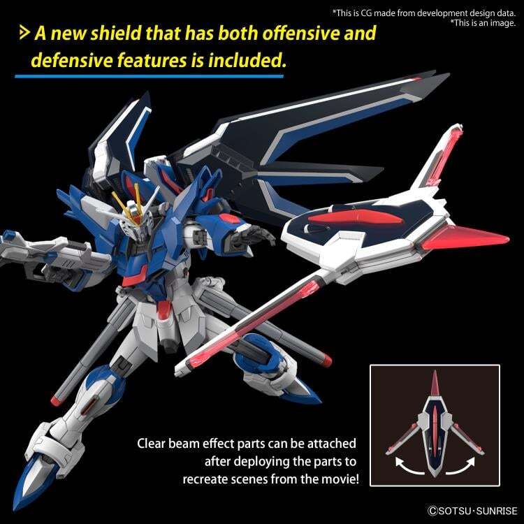 Rising Freedom Gundam Mobile Suit Gundam SEED Freedom HGGS 1144 Scale Model Kit (11)