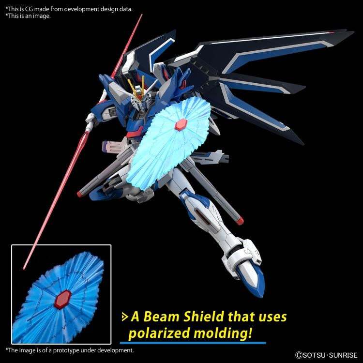 Rising Freedom Gundam Mobile Suit Gundam SEED Freedom HGGS 1144 Scale Model Kit (3)