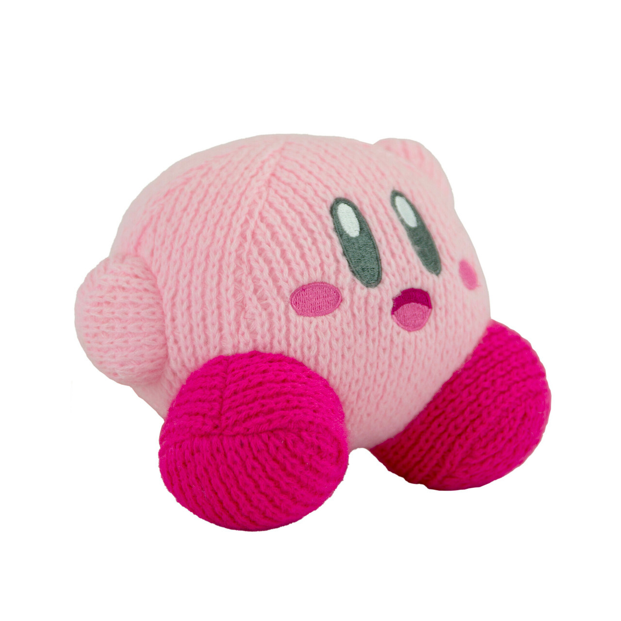 Waving Kirby Kirby’s Dreamland TOMY Nuiguru-Knit Plush (2)