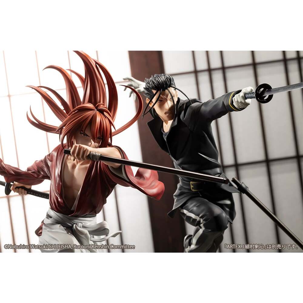 Hajime Saito Rurouni Kenshin Meiji Swordsman Romantic Story ARTFX J 18 Scale Figure (10)
