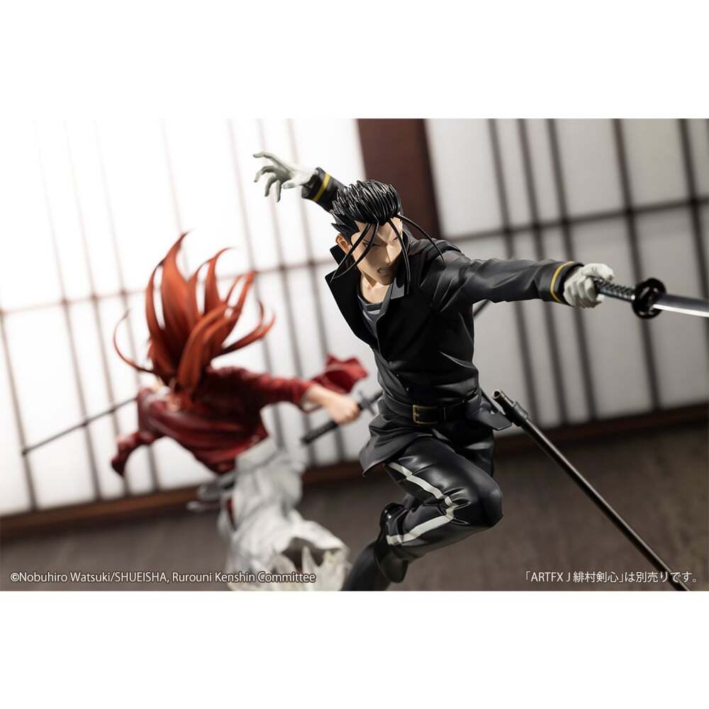 Hajime Saito Rurouni Kenshin Meiji Swordsman Romantic Story ARTFX J 18 Scale Figure (12)