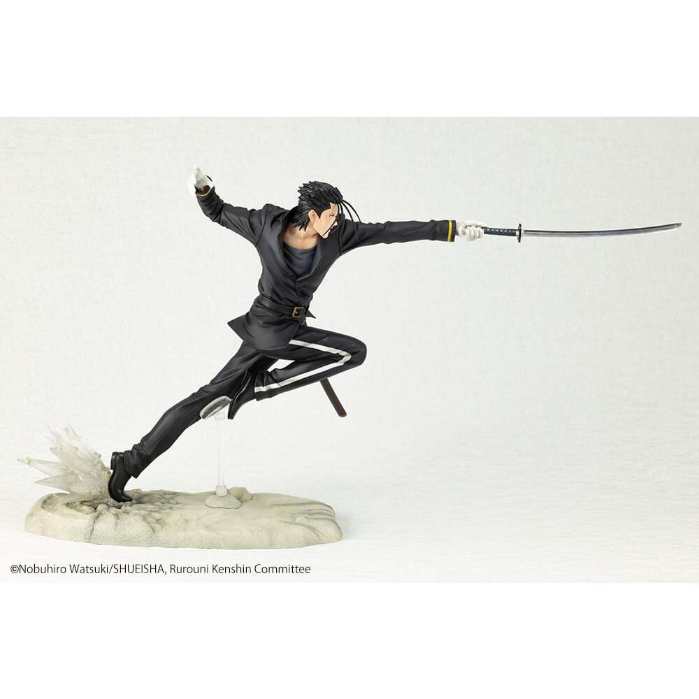 Hajime Saito Rurouni Kenshin Meiji Swordsman Romantic Story ARTFX J 18 Scale Figure (15)