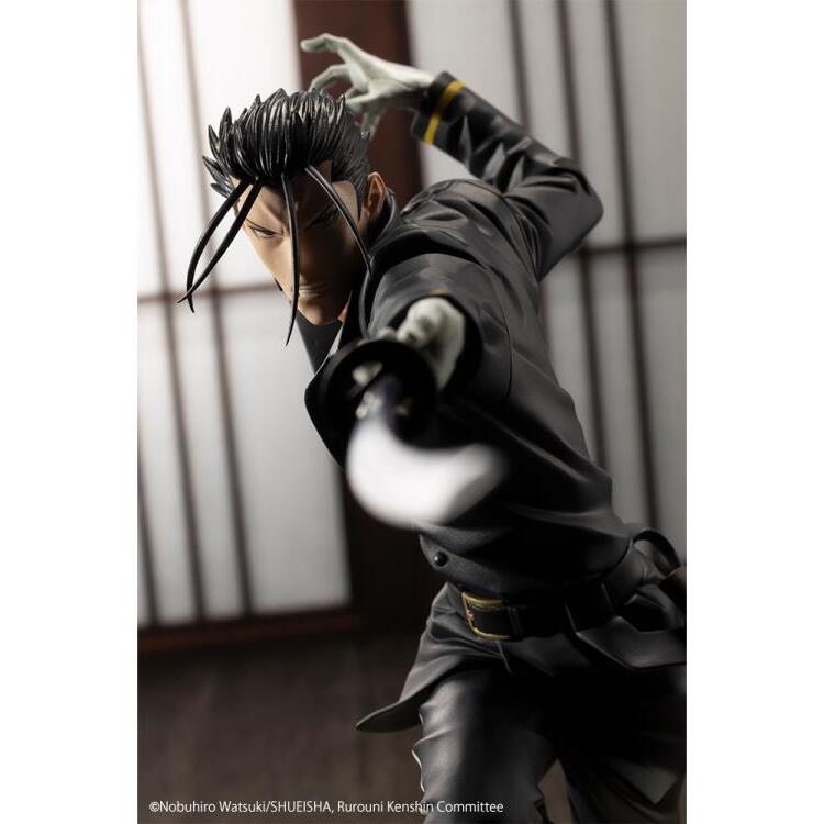 Hajime Saito Rurouni Kenshin Meiji Swordsman Romantic Story ARTFX J 18 Scale Figure (16)
