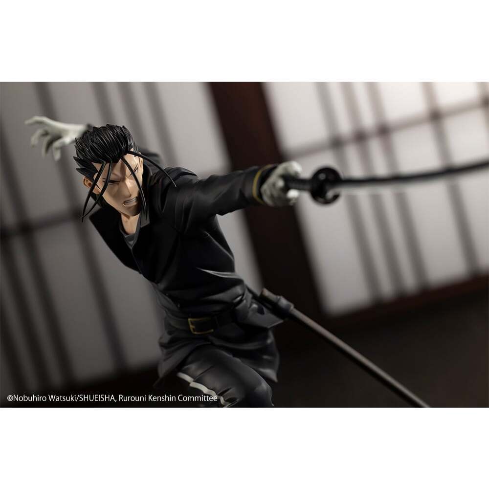 Hajime Saito Rurouni Kenshin Meiji Swordsman Romantic Story ARTFX J 18 Scale Figure (17)