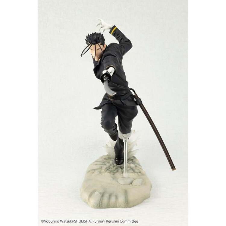 Hajime Saito Rurouni Kenshin Meiji Swordsman Romantic Story ARTFX J 18 Scale Figure (2)
