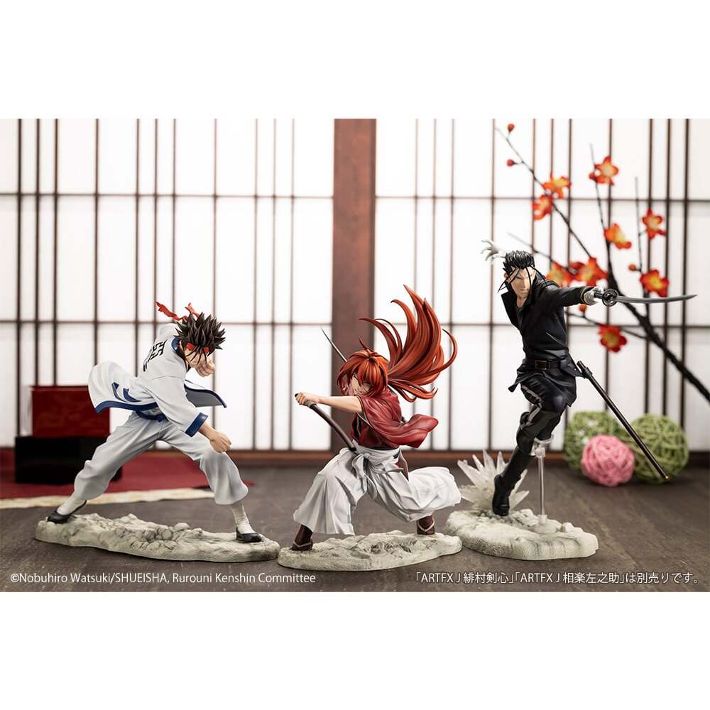 Hajime Saito Rurouni Kenshin Meiji Swordsman Romantic Story ARTFX J 18 Scale Figure (6)