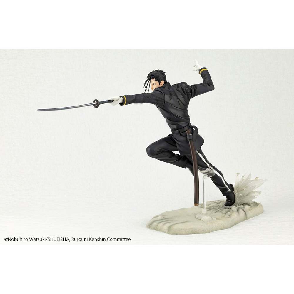 Hajime Saito Rurouni Kenshin Meiji Swordsman Romantic Story ARTFX J 18 Scale Figure (8)