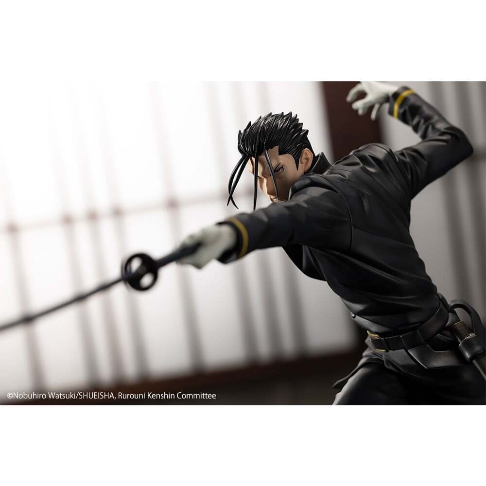Hajime Saito Rurouni Kenshin Meiji Swordsman Romantic Story ARTFX J 18 Scale Figure (9)