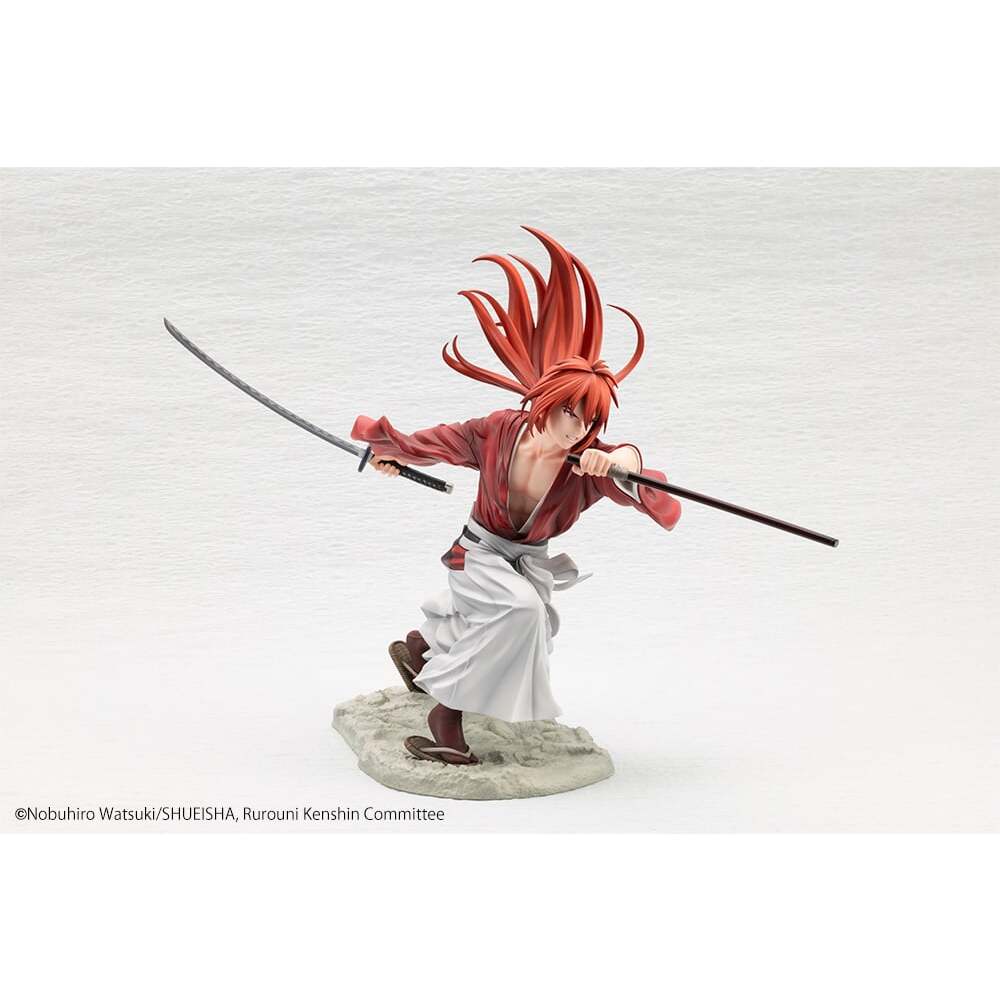 Kenshin Himura Rurouni Kenshin Meiji Swordsman Romantic StoryARTFX J 16 Scale Figure (3)