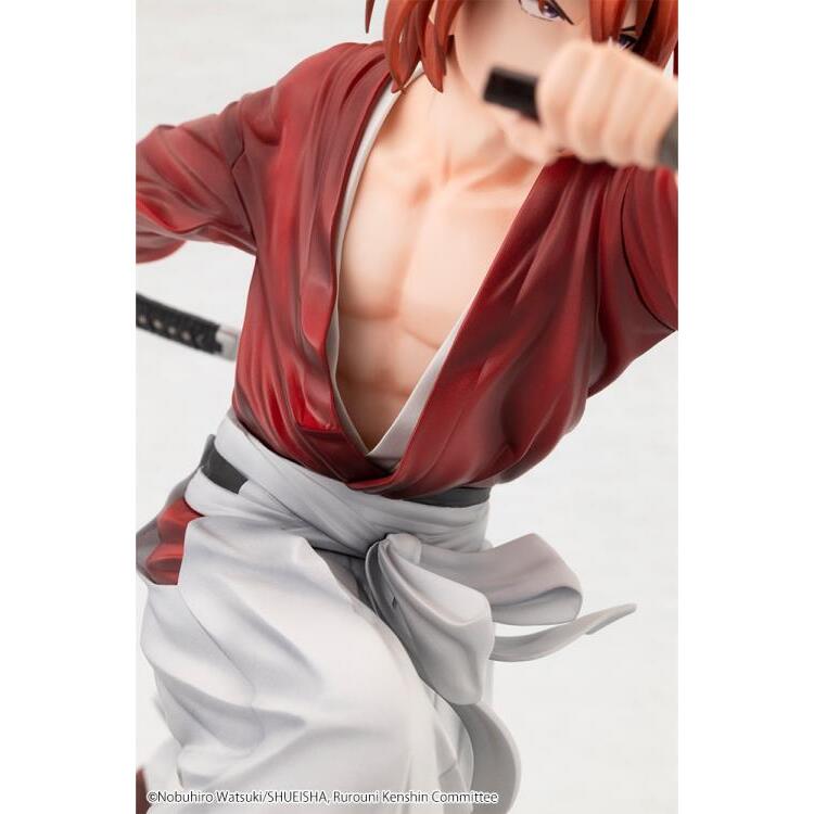 Kenshin Himura Rurouni Kenshin Meiji Swordsman Romantic StoryARTFX J 16 Scale Figure (8)