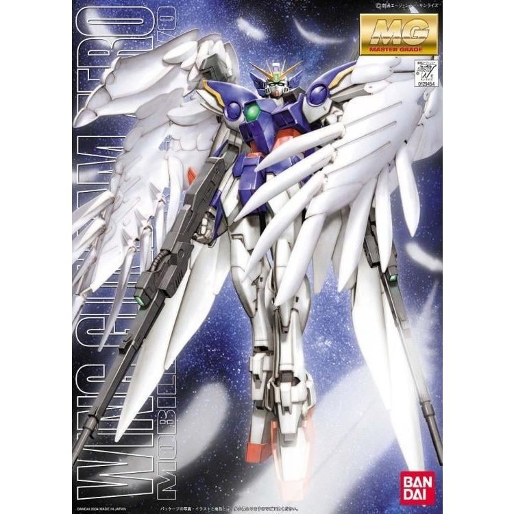 XXXG-00W0 Wing Gundam Zero (EW) Gundam Wing Endless Waltz MG 1100 Scale Model Kit (1)