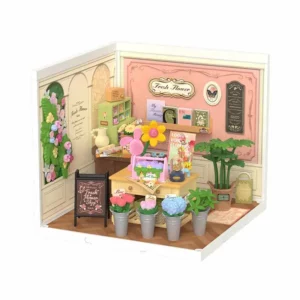 Fresh Flower Shop "Rolife" (Super Creator Series) 3D DIY Miniature Dollhouse Kit