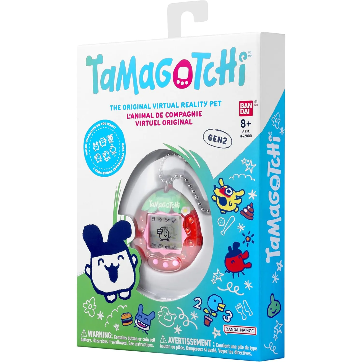 Fresh Strawberry Tamagotchi Generation 2 Virtual Pet (7) Fresh Strawberry Tamagotchi Generation 2 Virtual Pet (7)