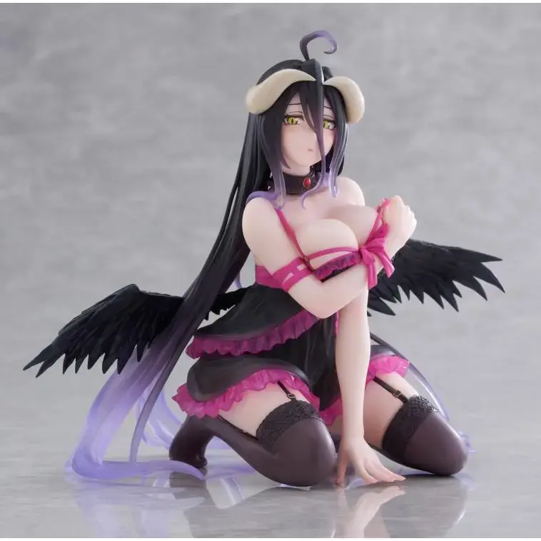 Albedo Overlord Negligee Ver. Desktop Cute Figure (7)